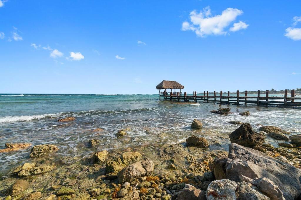 3 Bedroom Luxury Condo Next To Beach & Pools, Ac And Internet Akumal Bagian luar foto