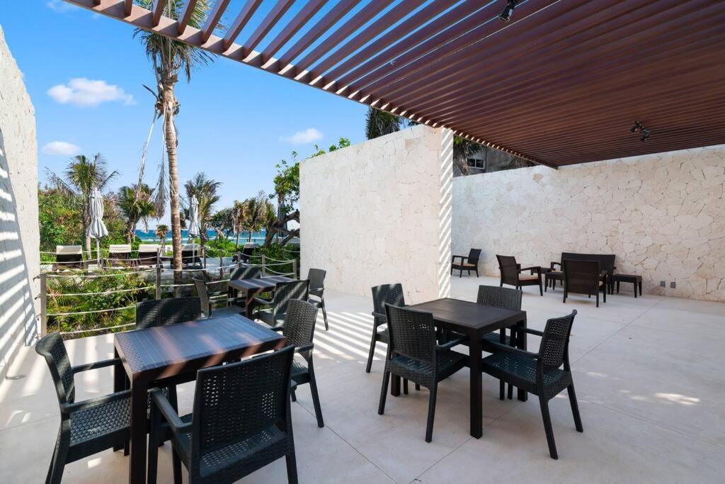 3 Bedroom Luxury Condo Next To Beach & Pools, Ac And Internet Akumal Bagian luar foto