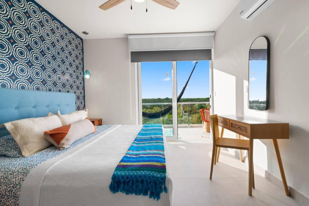 3 Bedroom Luxury Condo Next To Beach & Pools, Ac And Internet Akumal Bagian luar foto