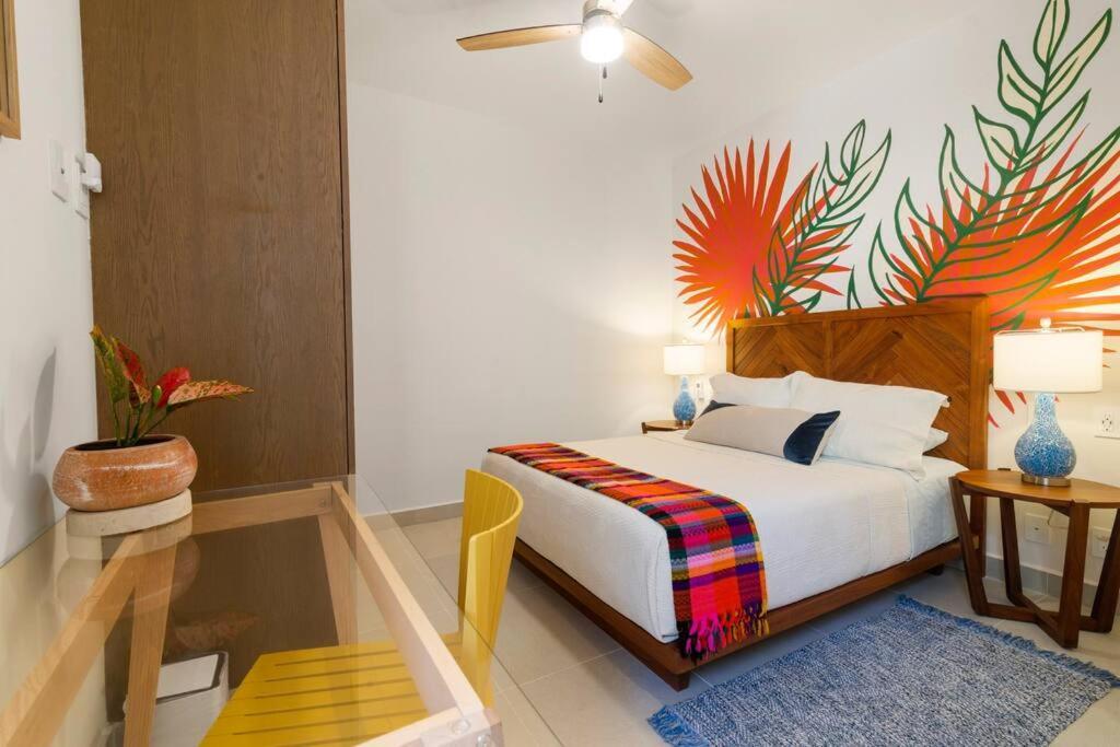3 Bedroom Luxury Condo Next To Beach & Pools, Ac And Internet Akumal Bagian luar foto